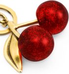 cherry bag charm
