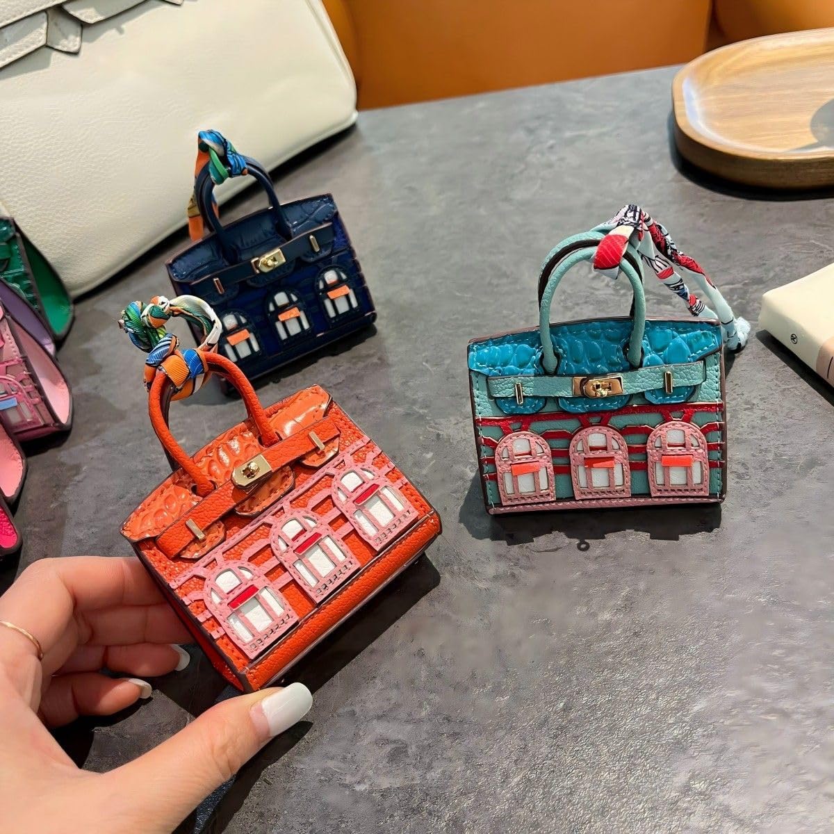 mini bag charm