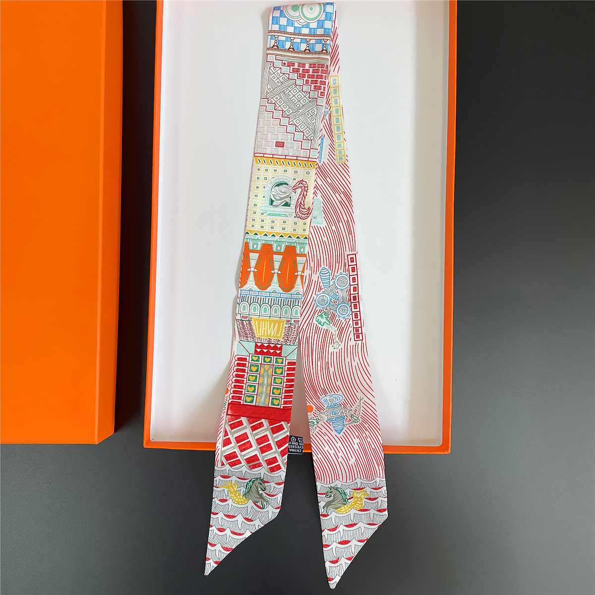 Super Silk Quest Twill Silk Purse Scarf for Women Bag Scarf Handle Gifts