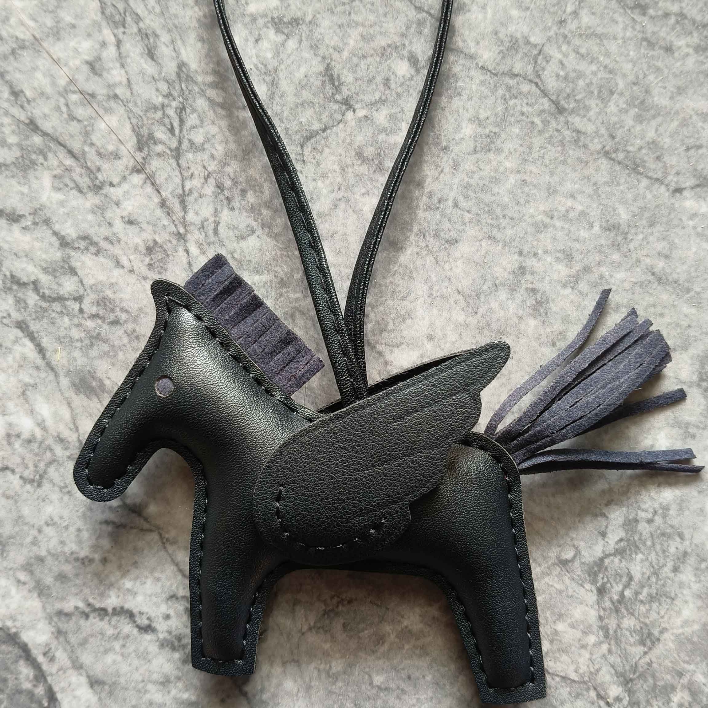 Rodeo-Pegase-Leather-Bag-Charm